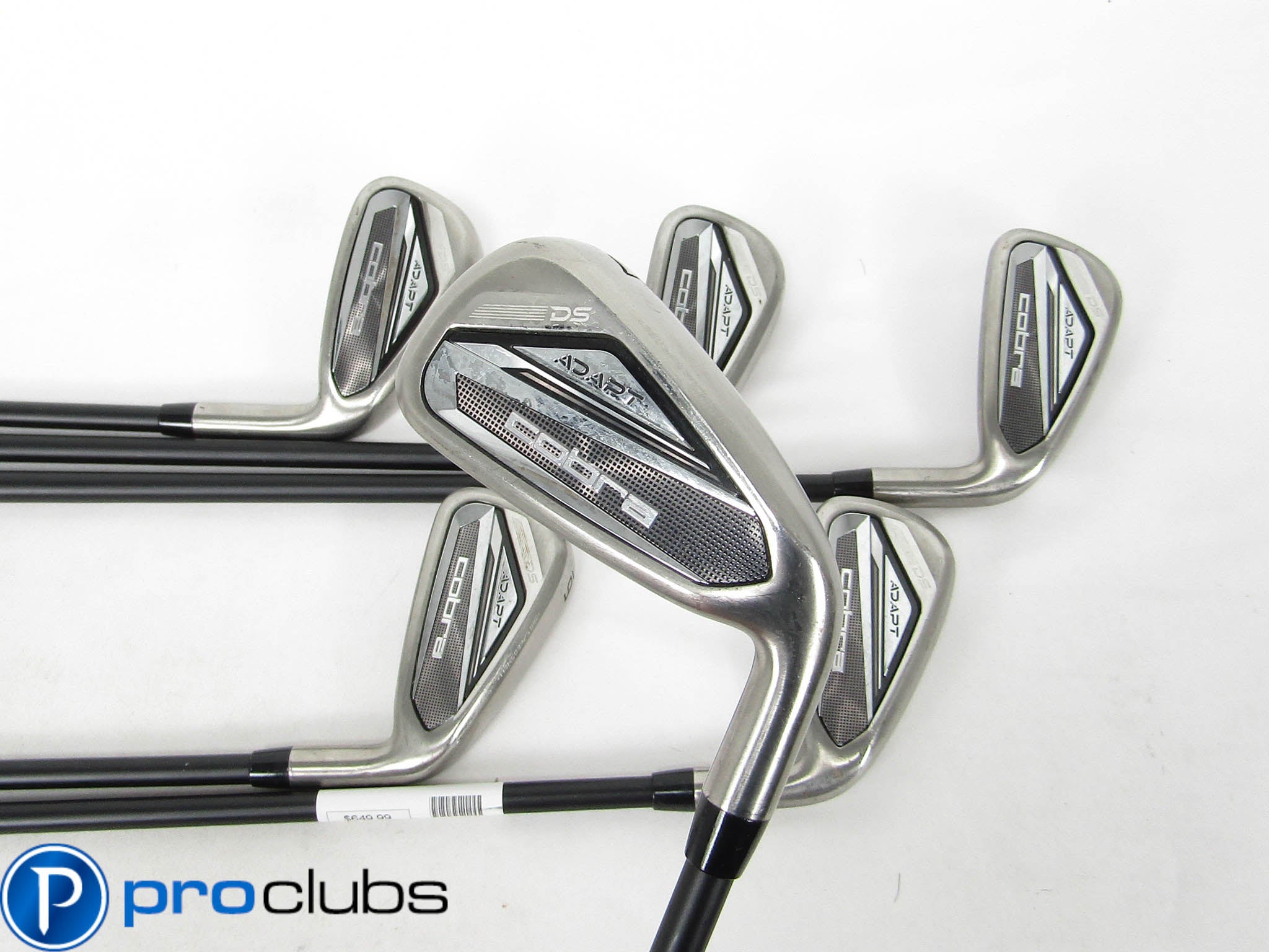 COBRA DS ADAPT IRONS 5-PW GRAPHITE KBS PGI 65 SENIOR FLEX #457462