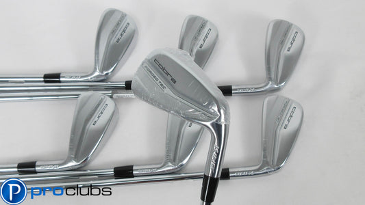 NEW COBRA '2022 KING FORGED TEC IRONS 4-PW STEEL KBS $-TAPER LITE STIFF #413409