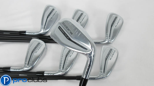 NEW COBRA '2022 KING FORGED TEC X IRONS 5-PW,GW GRAPHITE KBS TGI REGULAR #413412