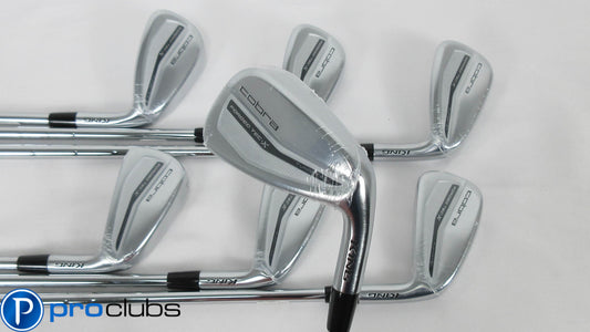 NEW COBRA '2022 KING FORGED TEC X IRONS 5-PW,GW STEEL KBS TOUR LITE STIFF 413414