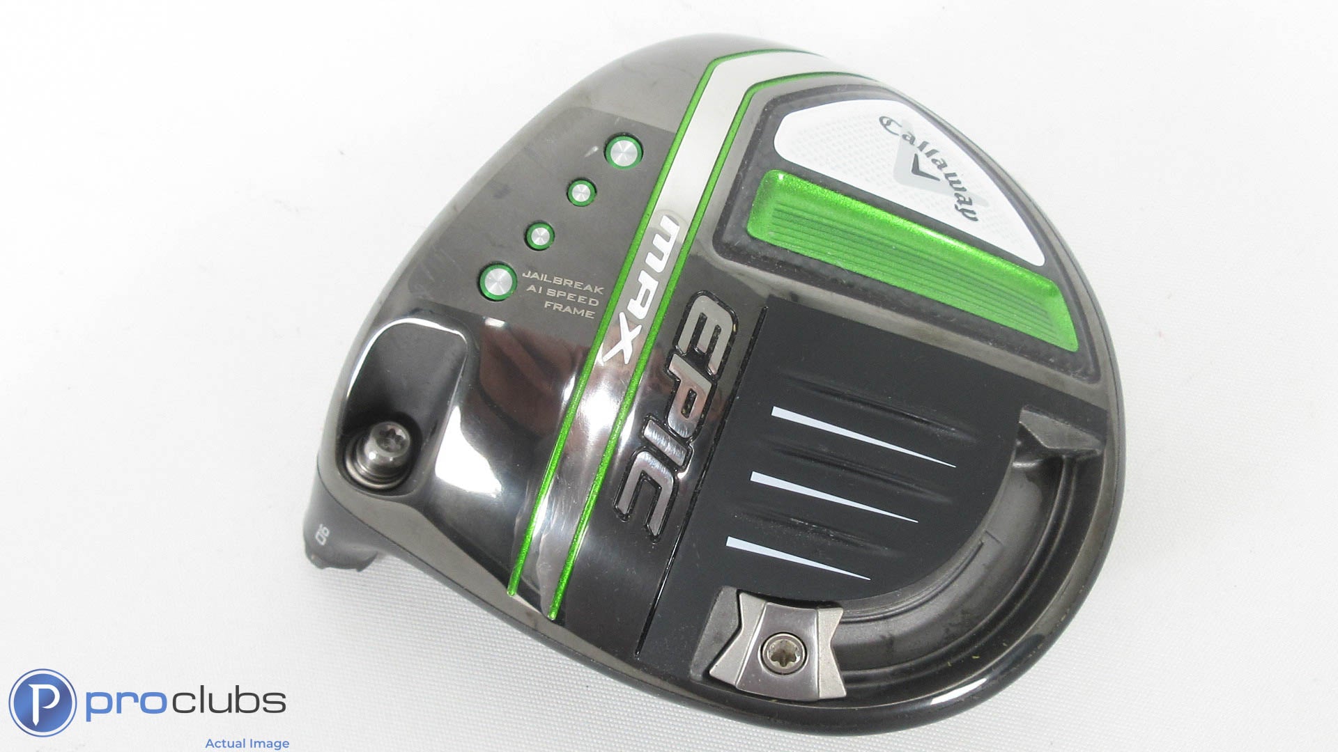 Nice! Left Handed Callaway 21' Epic MAX 9* Driver - Head Only - 299728