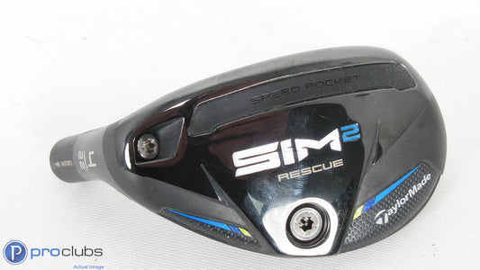 Excellent! Left Handed TaylorMade SIM2 Rescue 22* 4 Hybrid - Head Only - 364610