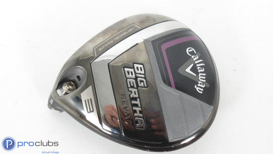 Left Handed Ladies Callaway Big Bertha REVA 18* - 3 Wood - Head Only - L/H 363520