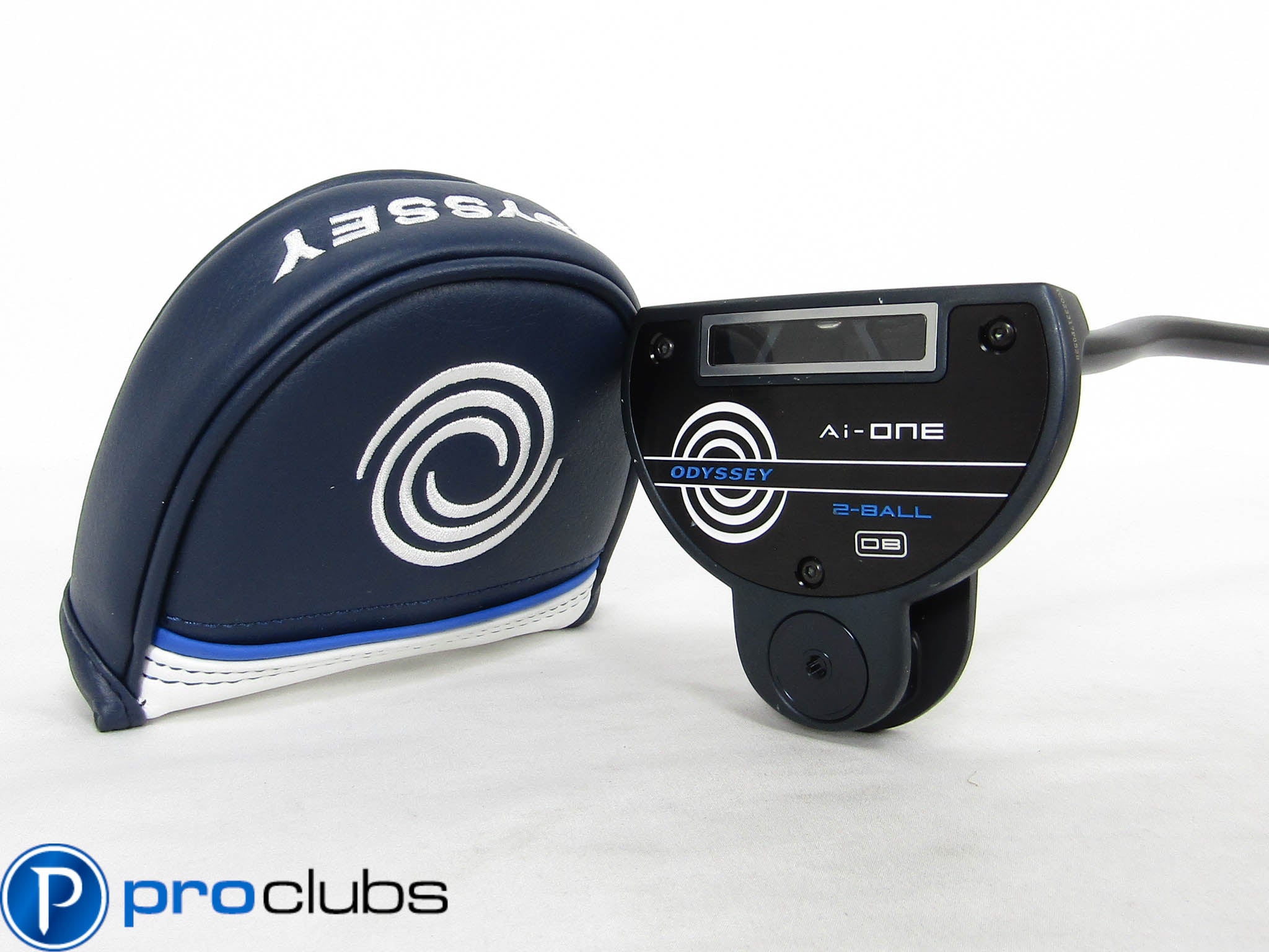 Tour Issue! ODYSSEY AI-ONE 2-BALL DB DOUBLE BEND PUTTER -Black Shaft TC Serial#-