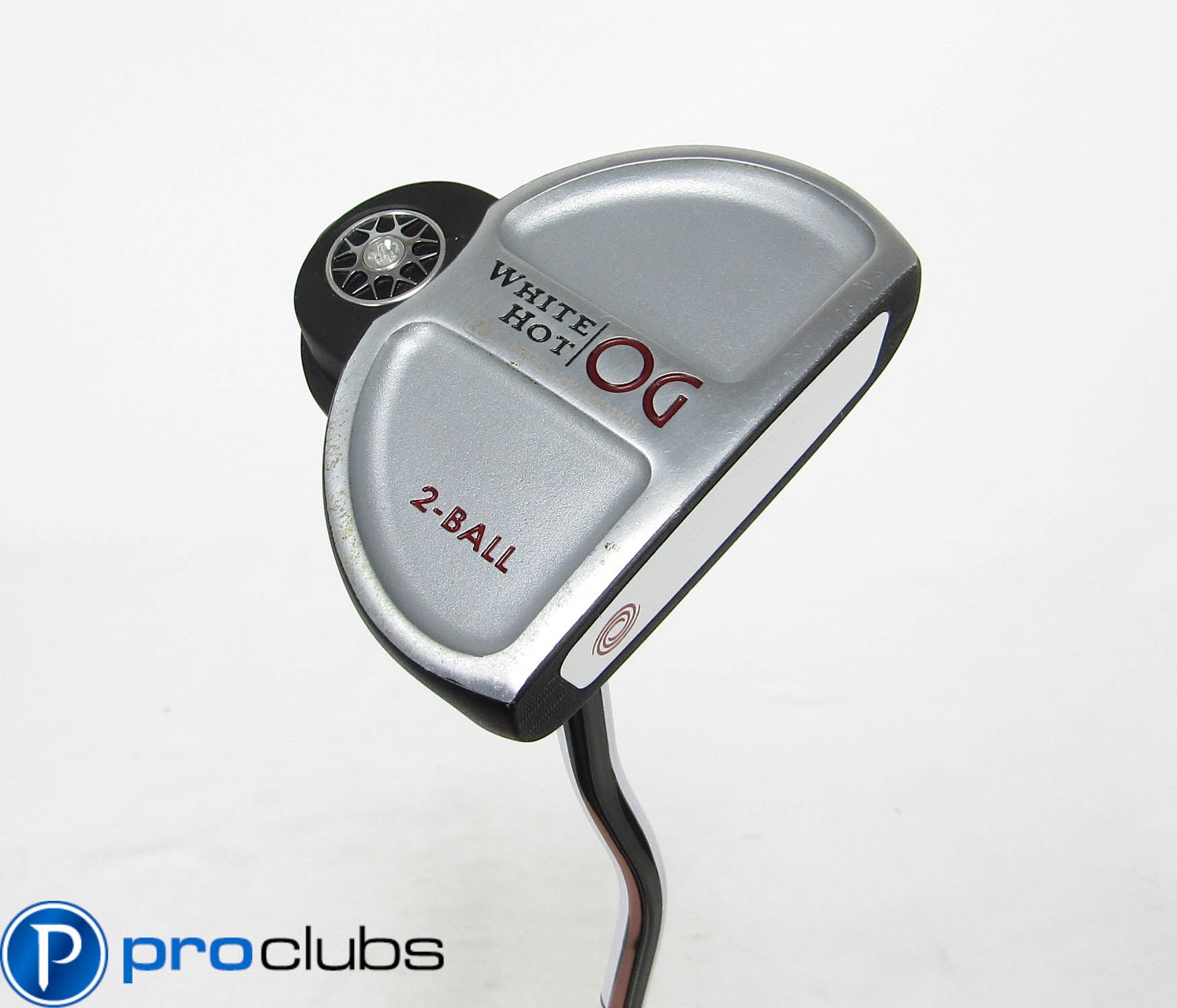 Tour Issue! ODYSSEY WHITE HOT OG 2-BALL CUSTOM BLACK PUTTER #463851