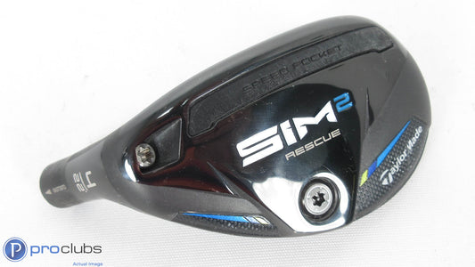 Left Handed TaylorMade SIM2 Rescue 22* 4 Hybrid - Head Only - 365722