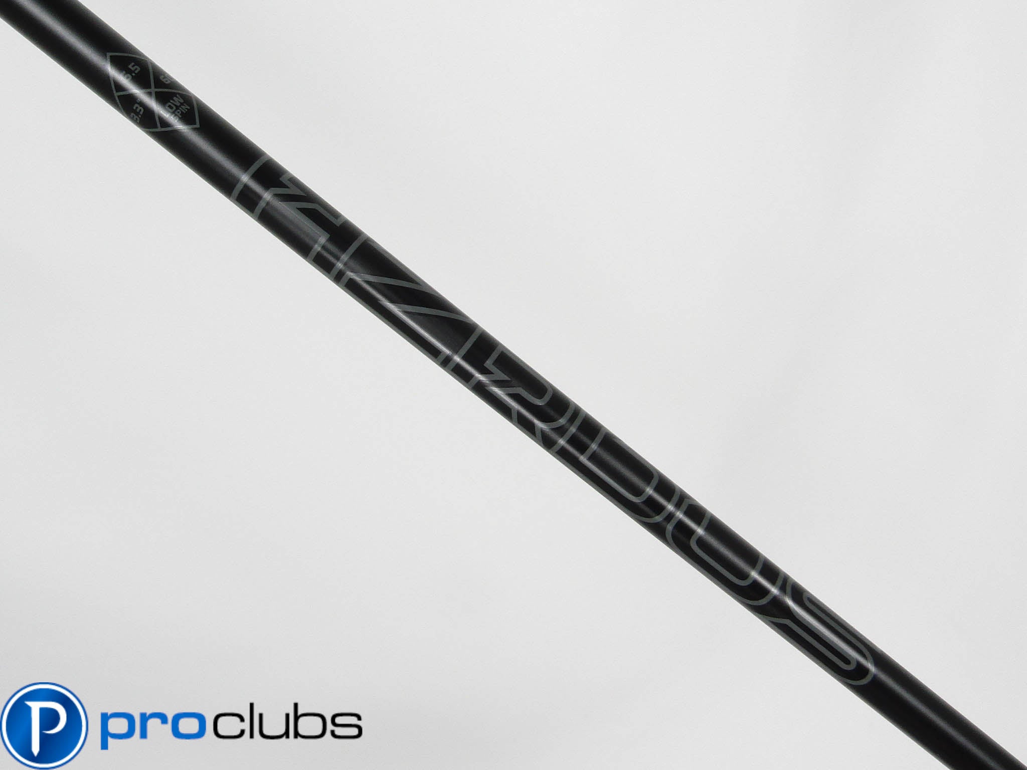 NEW PROJECT X HZRDUS BLACKOUT 60 6.5 X-FLEX DRIVER SHAFT w/TaylorMade Tip 452810