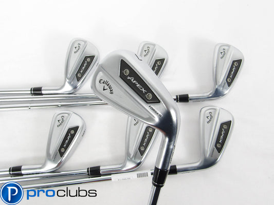 CALLAWAY APEX Ai300 FORGED IRONS IRON SET 4-PW STEEL REGULUAR FLEX #425981