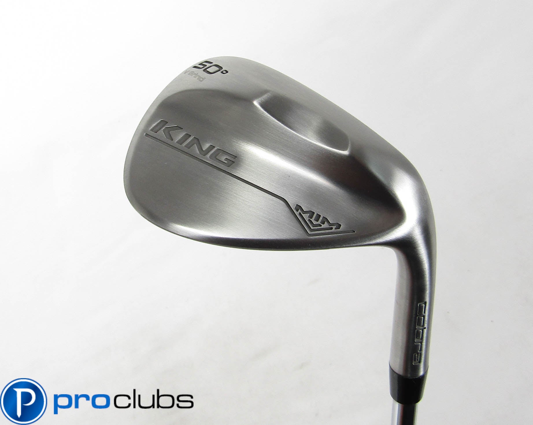 Tour Issue! NEW COBRA KING MIM RAW V-GRIND 50* WEDGE STEEL X-FLEX #466031