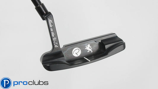 PIRETTI CUVIO MIDNIGHT BLACK 365G PUTTER w/ KBS TOUR GPS SHAFT!!!