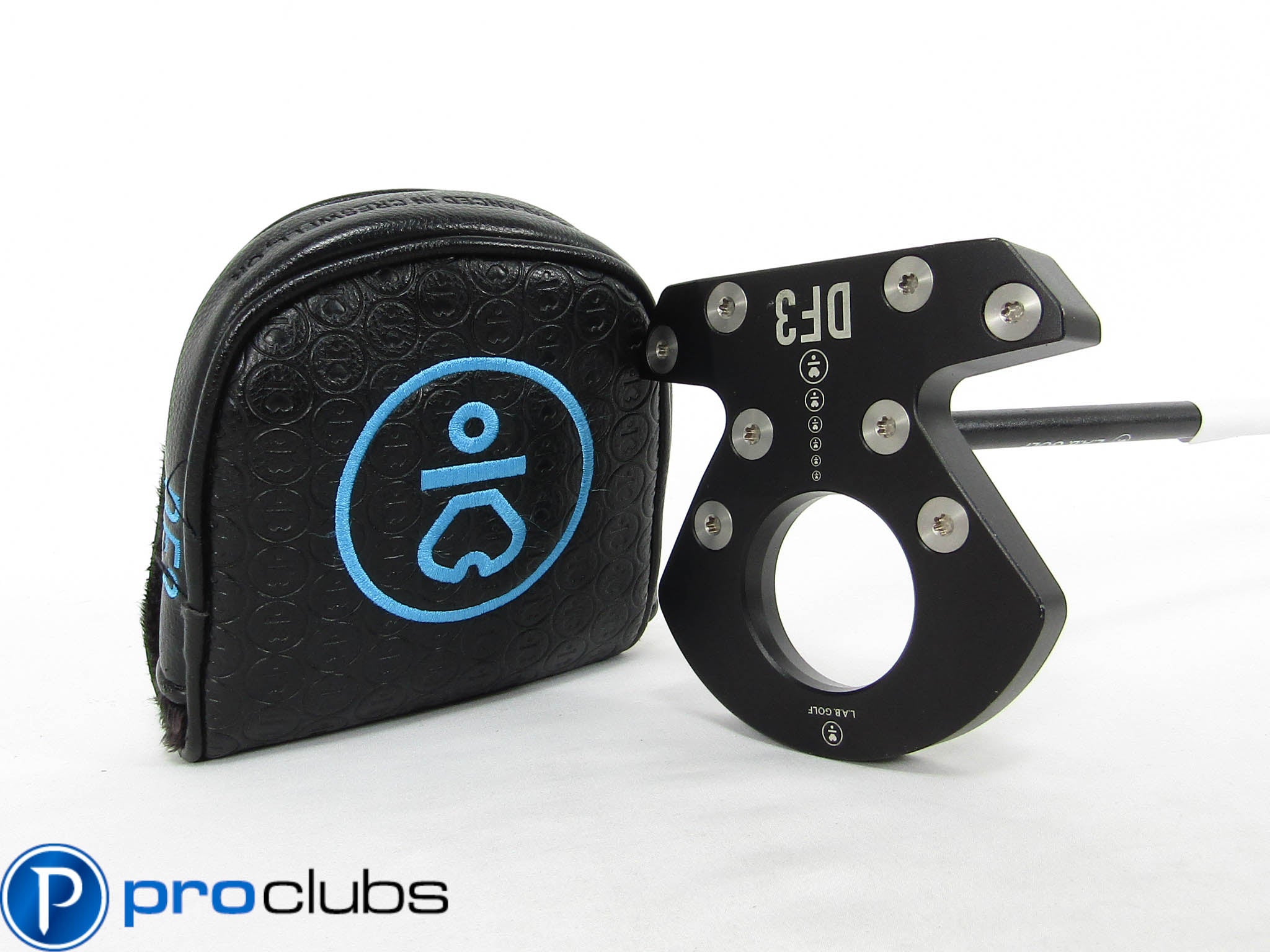 LAB GOLF DF3 BLACK PUTTER 32.5" ACCRA BLACK SHAFT w/ HEADCOVER #445516