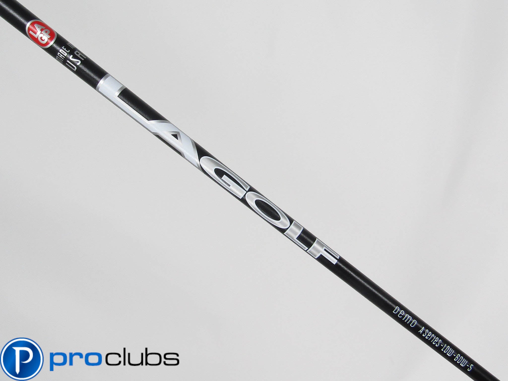 NEW LAGP LA GOLF A-SERIES LOW (DEMO) 60 X-FLEX DRIVER SHAFT w/ COBRA TIP #434971