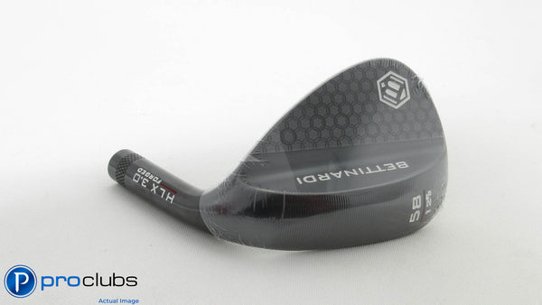 NEW BETTINARDI HLX 3.0 BLACK SMOKE FORGED 12* BOUNCE 58* WEDGE HEAD ON