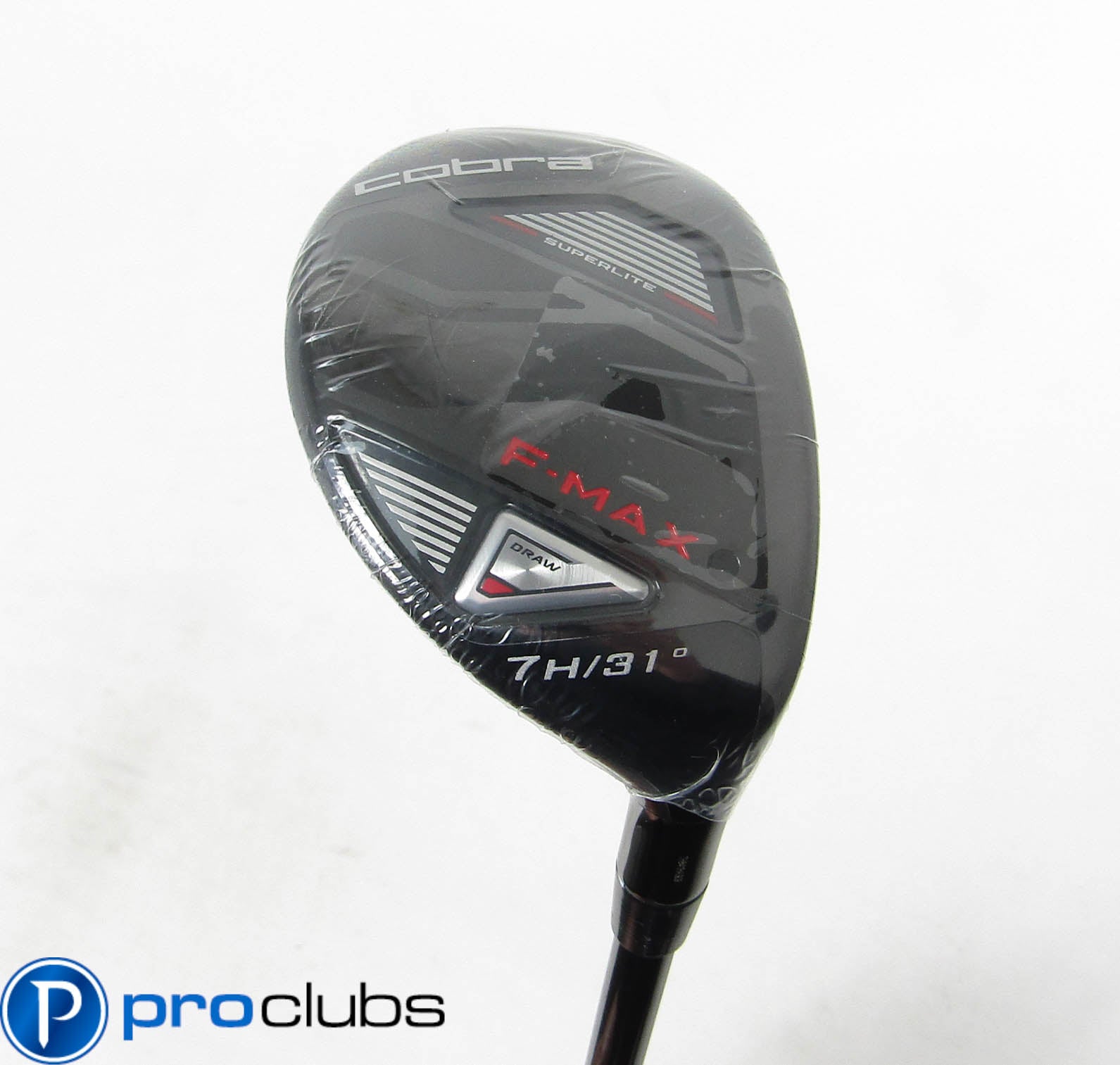 NEW COBRA F-MAX SUPERLITE 31* #7 HYBRID SENIOR FLEX #464424