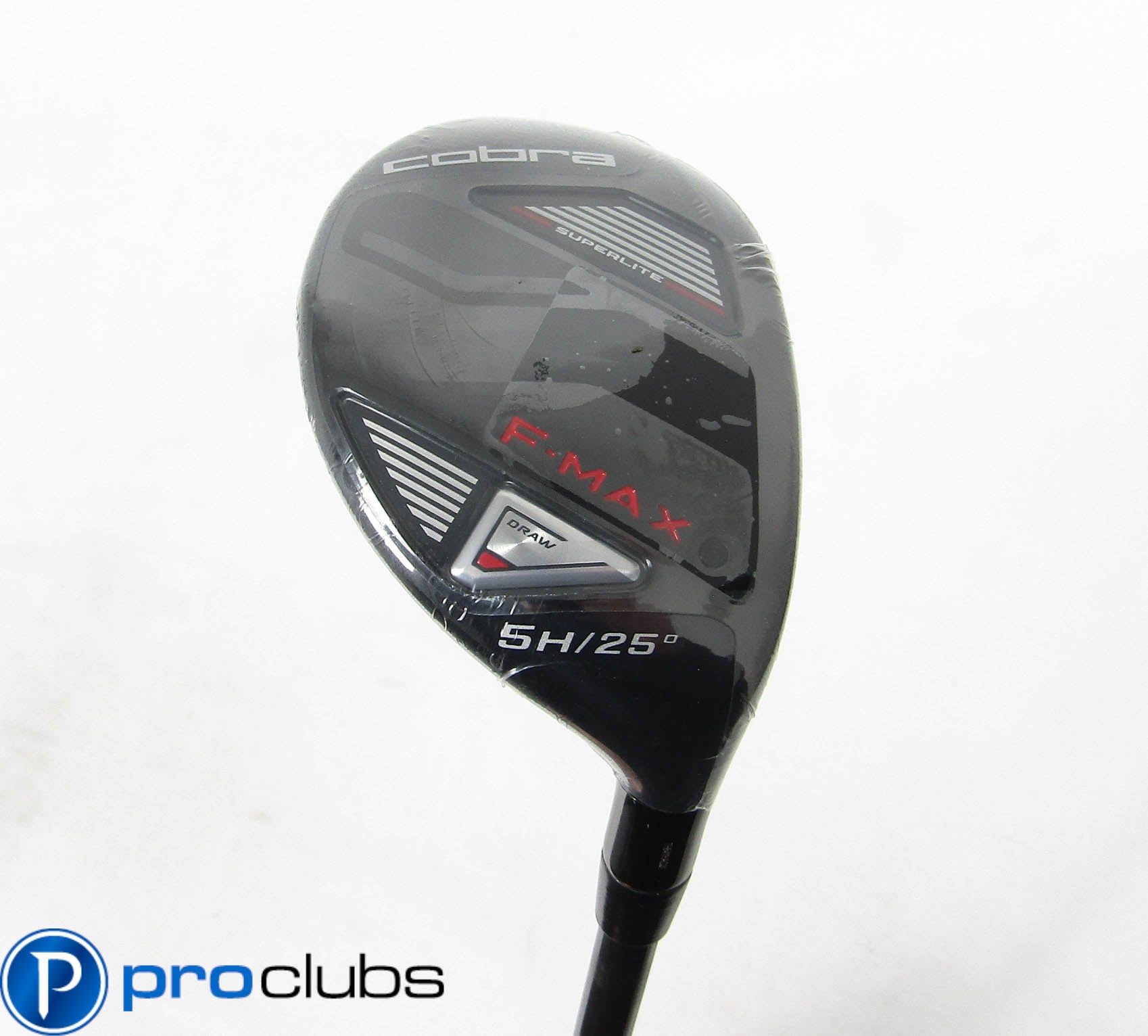 NEW COBRA F-MAX SUPERLITE 25* #5 HYBRID REGULAR FLEX #464434