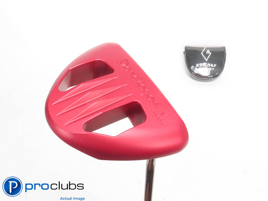 ARGOLF Pendragon 33.25" Red Putter w/Cover - 423917