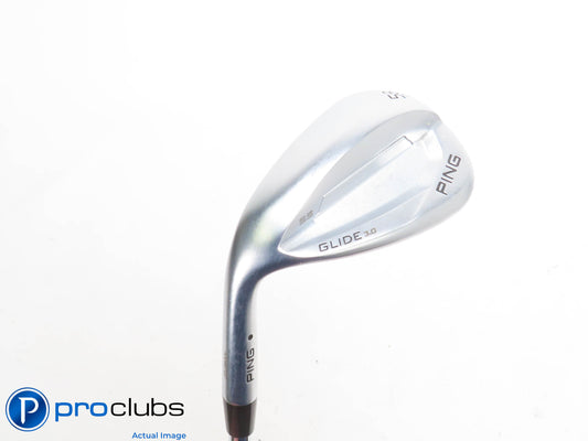 Left Hand PING Glide 3.0 58*(10*) Wedge SS-Grind - PING ZZ115 Wedge Flex #423903