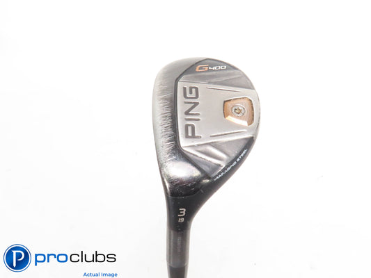 Left Handed PING G400 19* 3 Hybrid - PING Alta CB 70g Stiff Flex - 423839