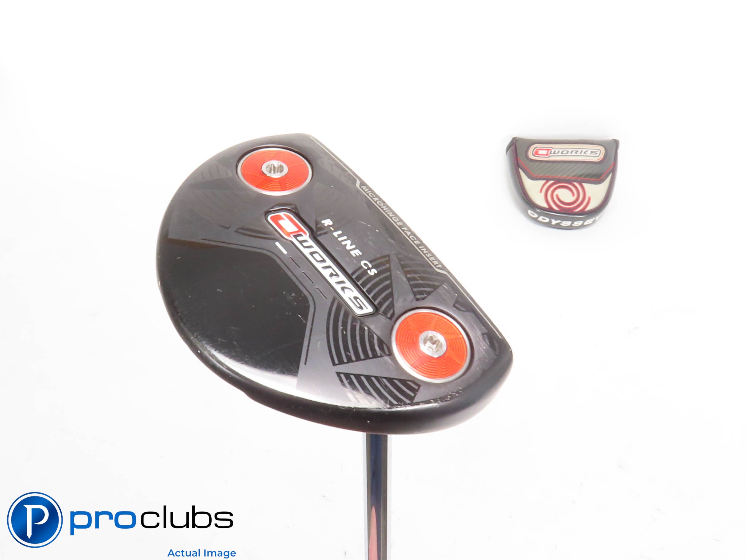 Odyssey O-Works R-Line CS 35" Center Shaft Putter w/Cover - 424648