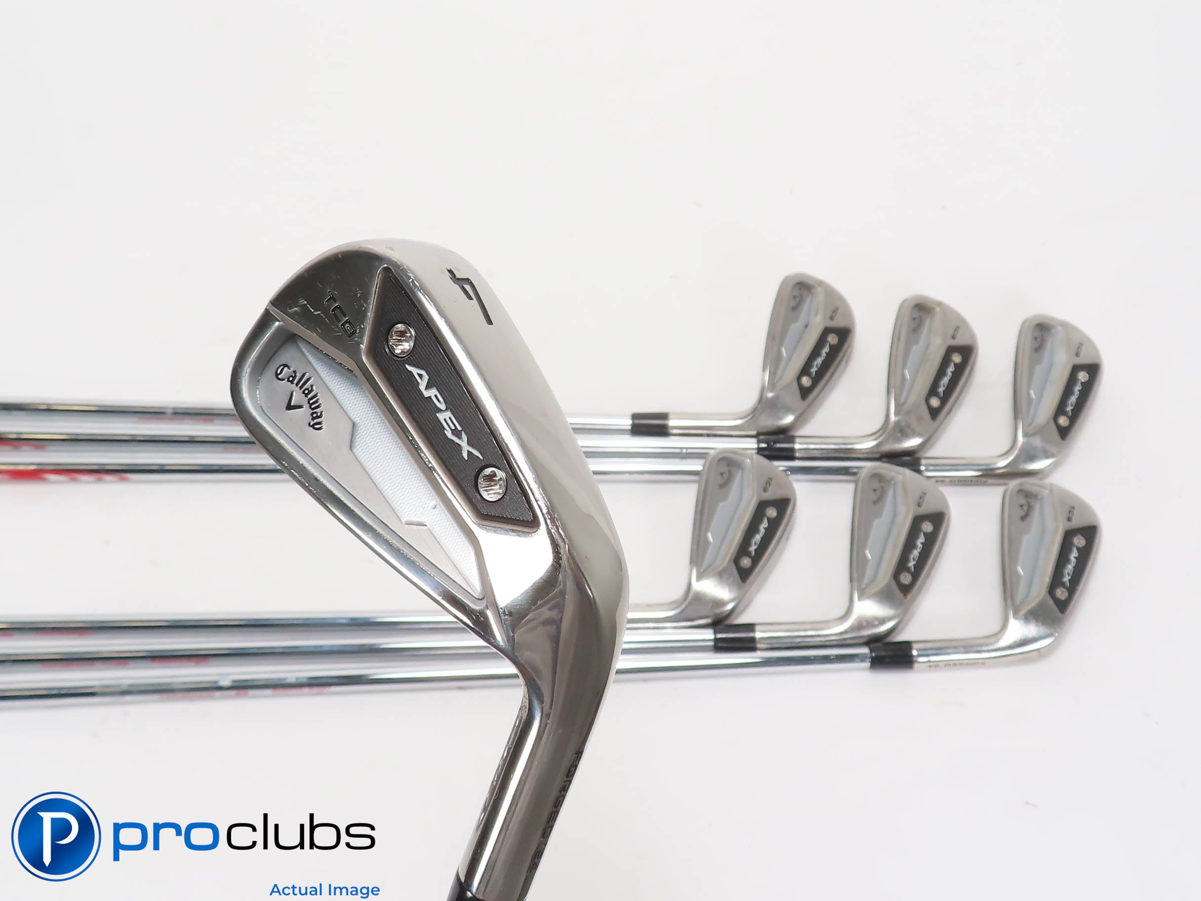 LIMITED EDTION! Callaway '24 APEX TCB RAW 4-PW IRON SET Modus 120 X-Flex 467030