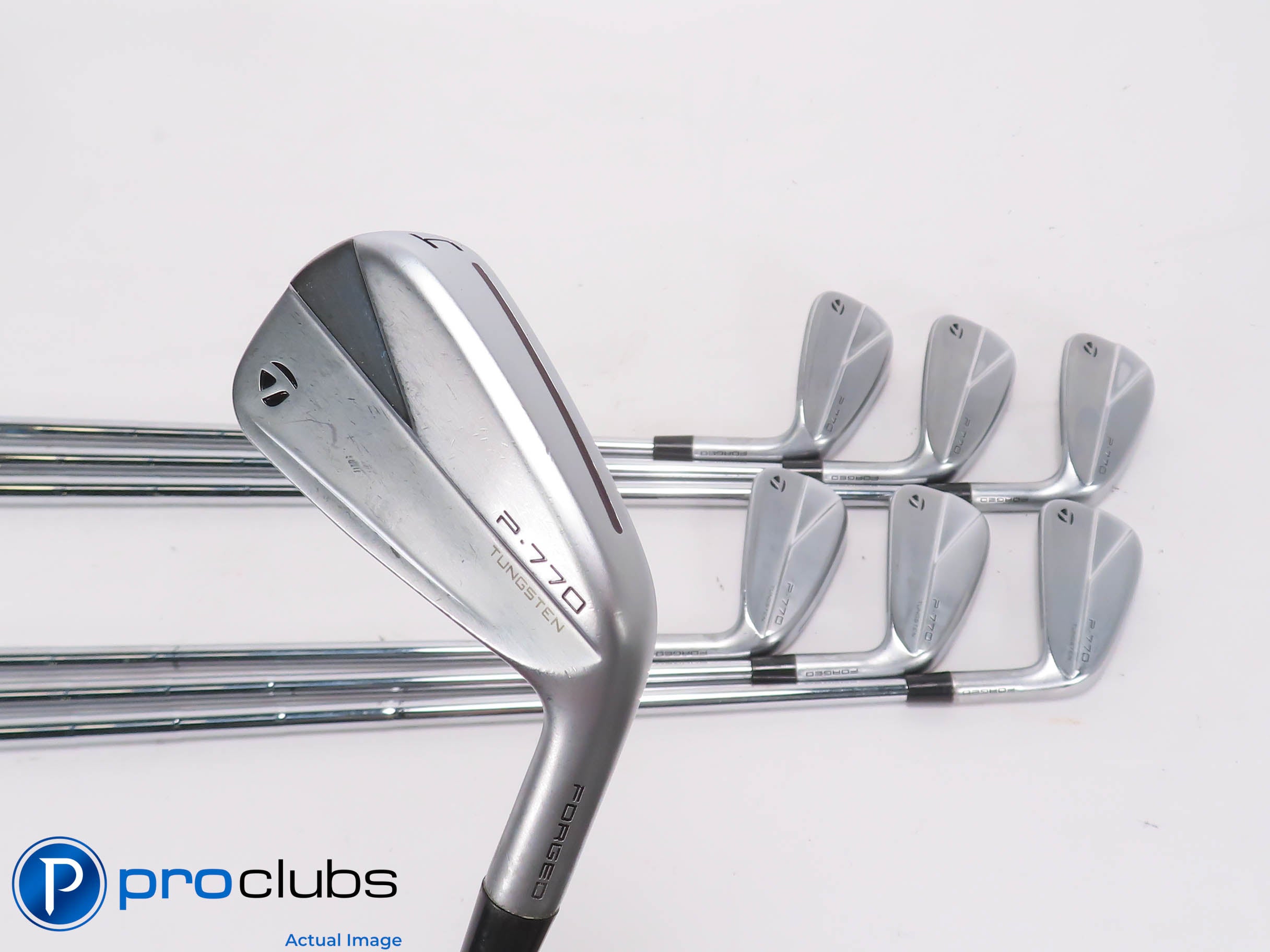 Nice TaylorMade '23 P-770 4-PW IRON SET - DG S300 Stiff Flex Steel 466838