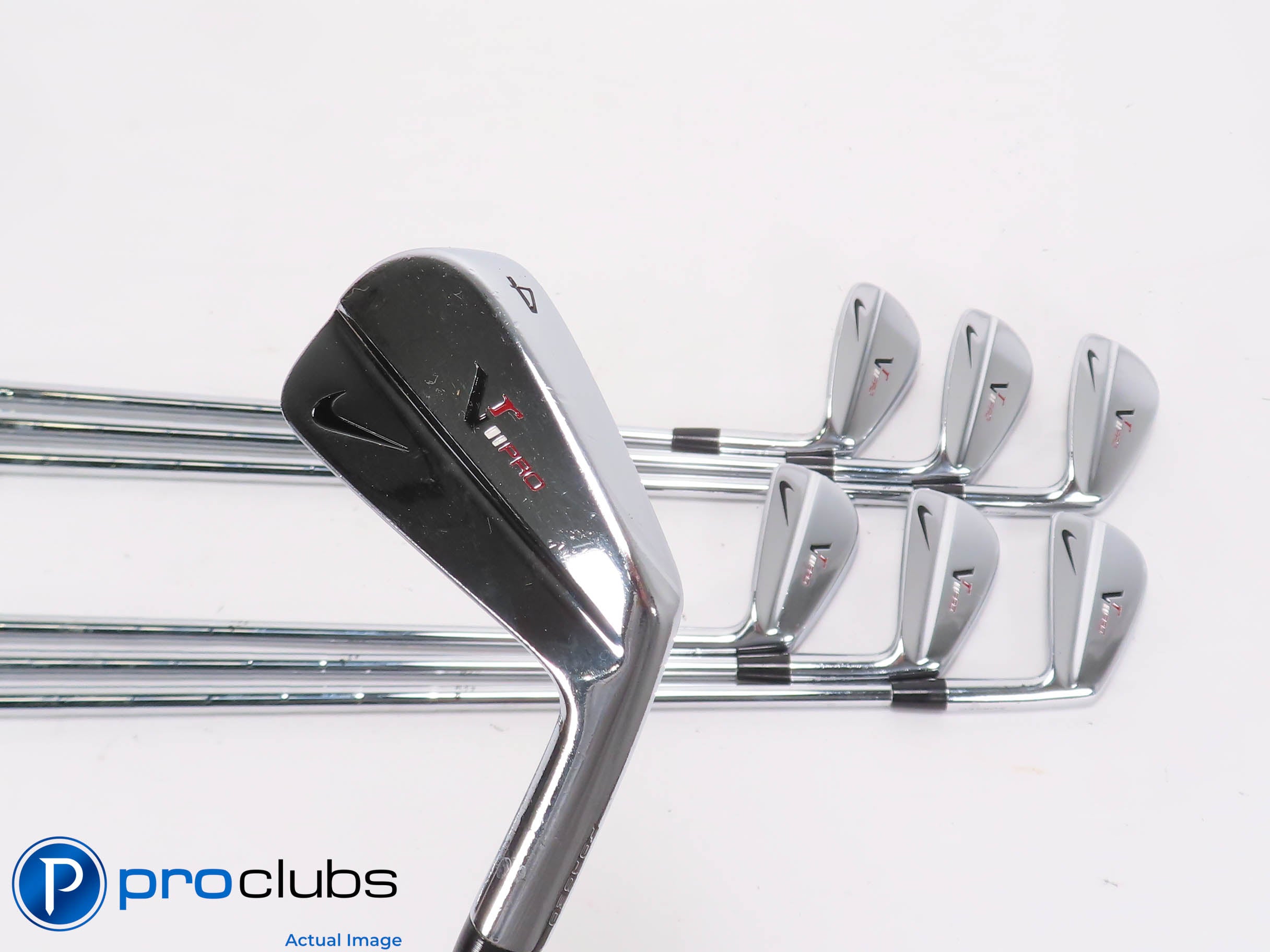 Nike VR II Pro Forged 4-PW IRON SET - Dynalite Gold Stiff Flex Steel 467026