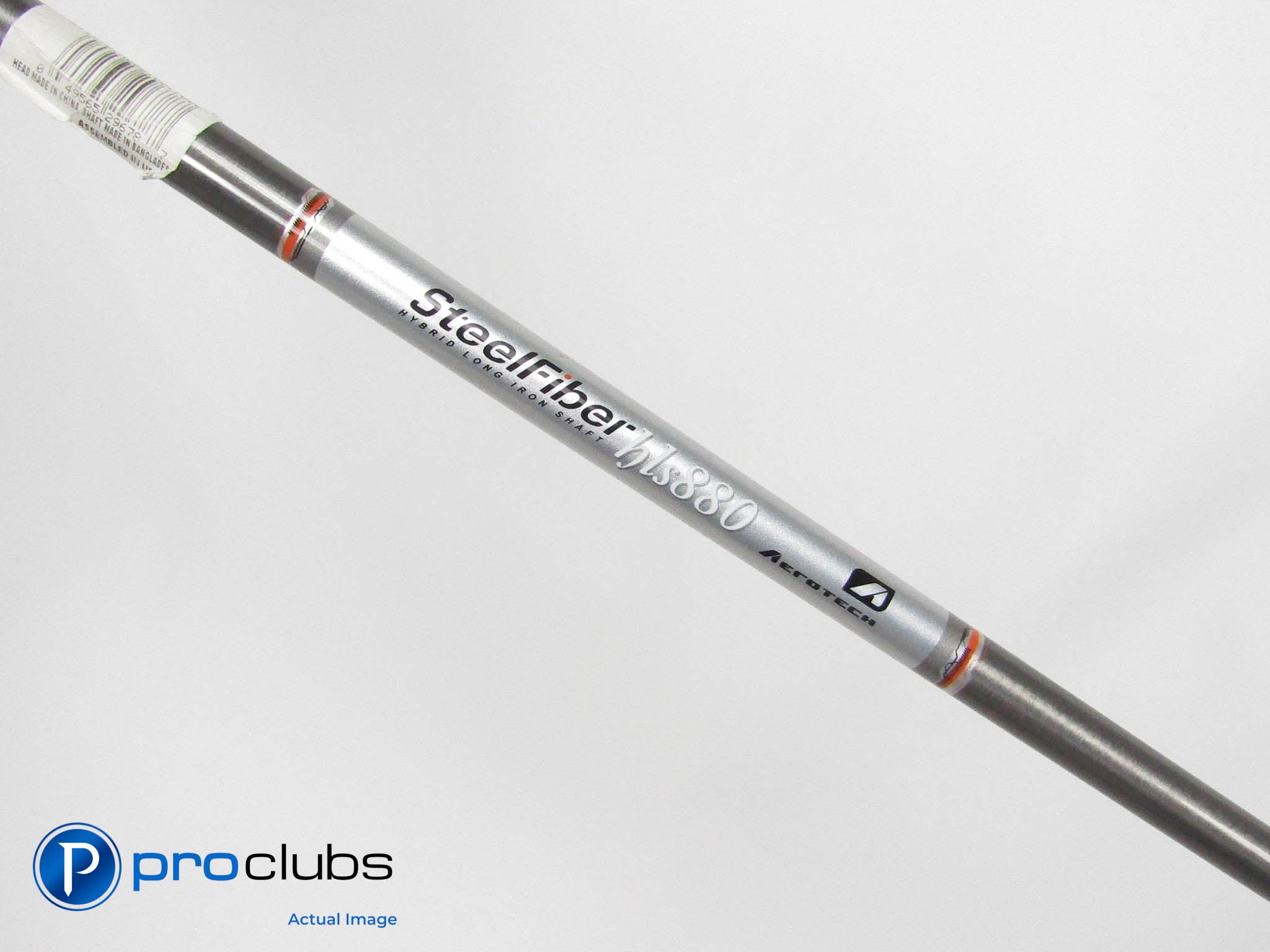 SteelFiber hls880 f4 Stiff Flex Hybrid Shaft Pull Out .370" Tip #467217