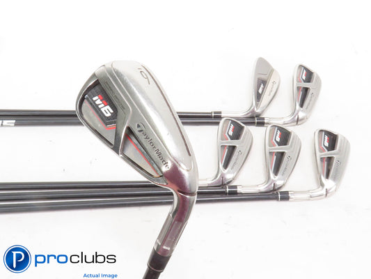 TaylorMade M6 6-PW,AW IRON SET - Atmos 5A Senior Flex Graphite 424685