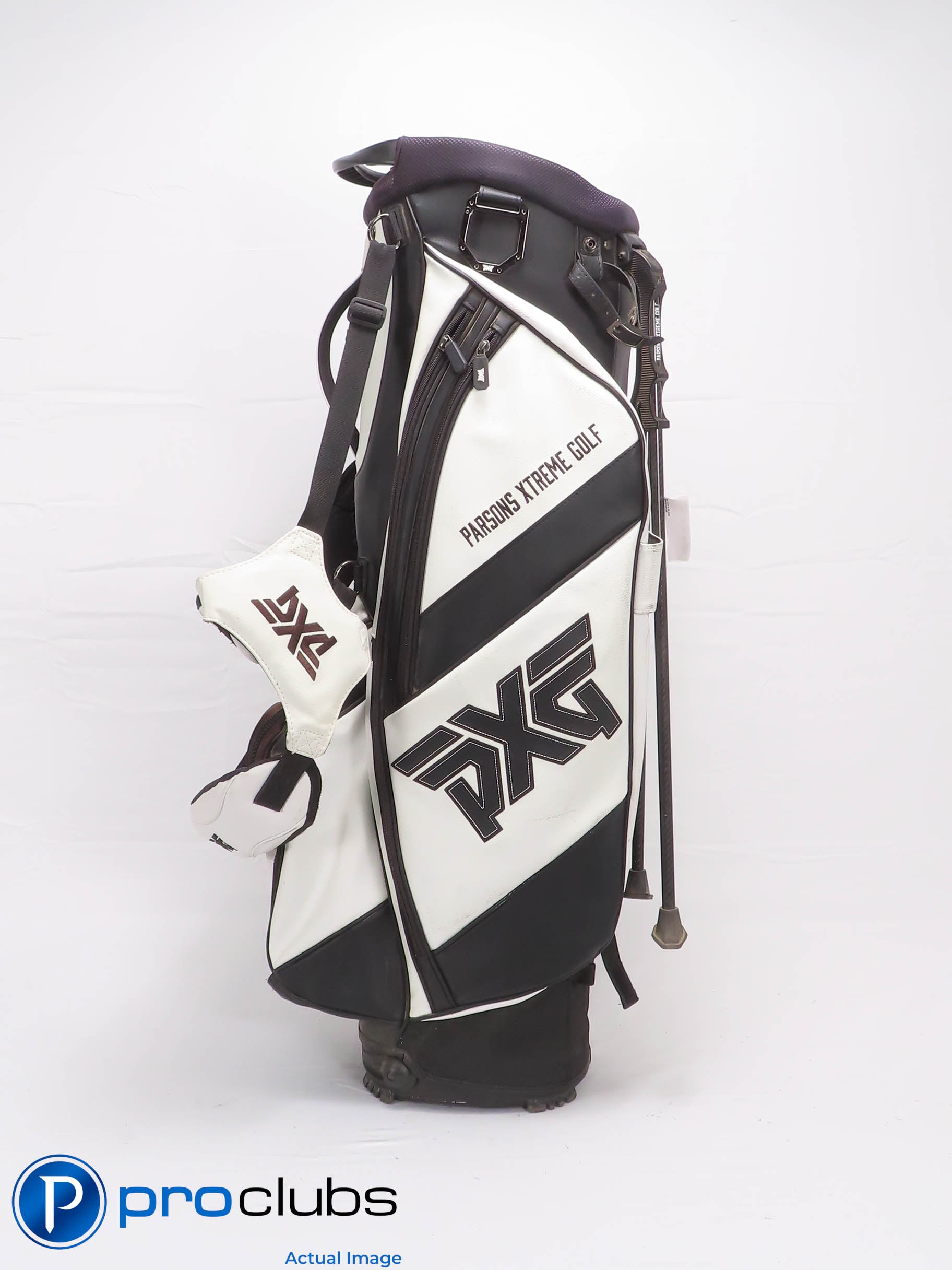 PXG Carry / Stand Golf Bag - White / Black 466850