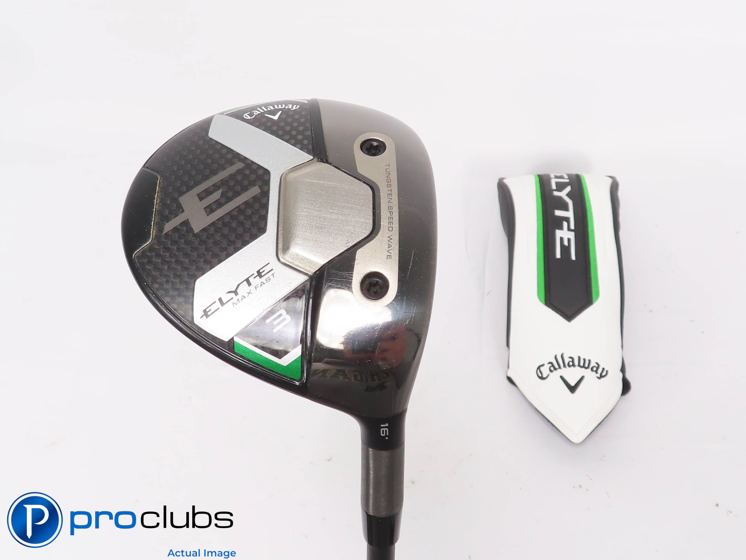 Callaway 2025 ELYTE MAX FAST 16* 3 Wood w/HC - Vanquish Senior Flex - 467454