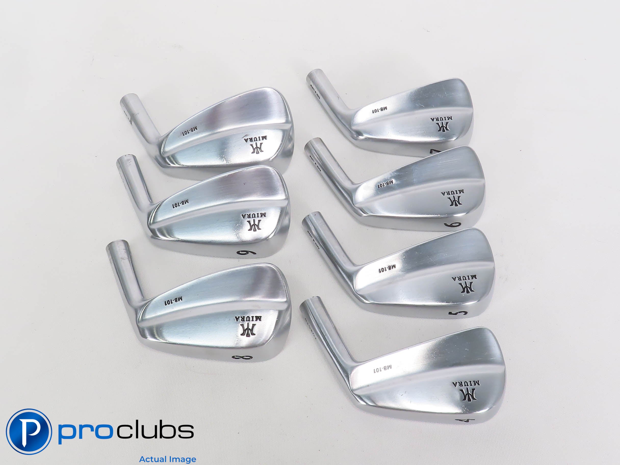 Miura MB-101 Forged 4-PW Irons - Heads Only - 463950