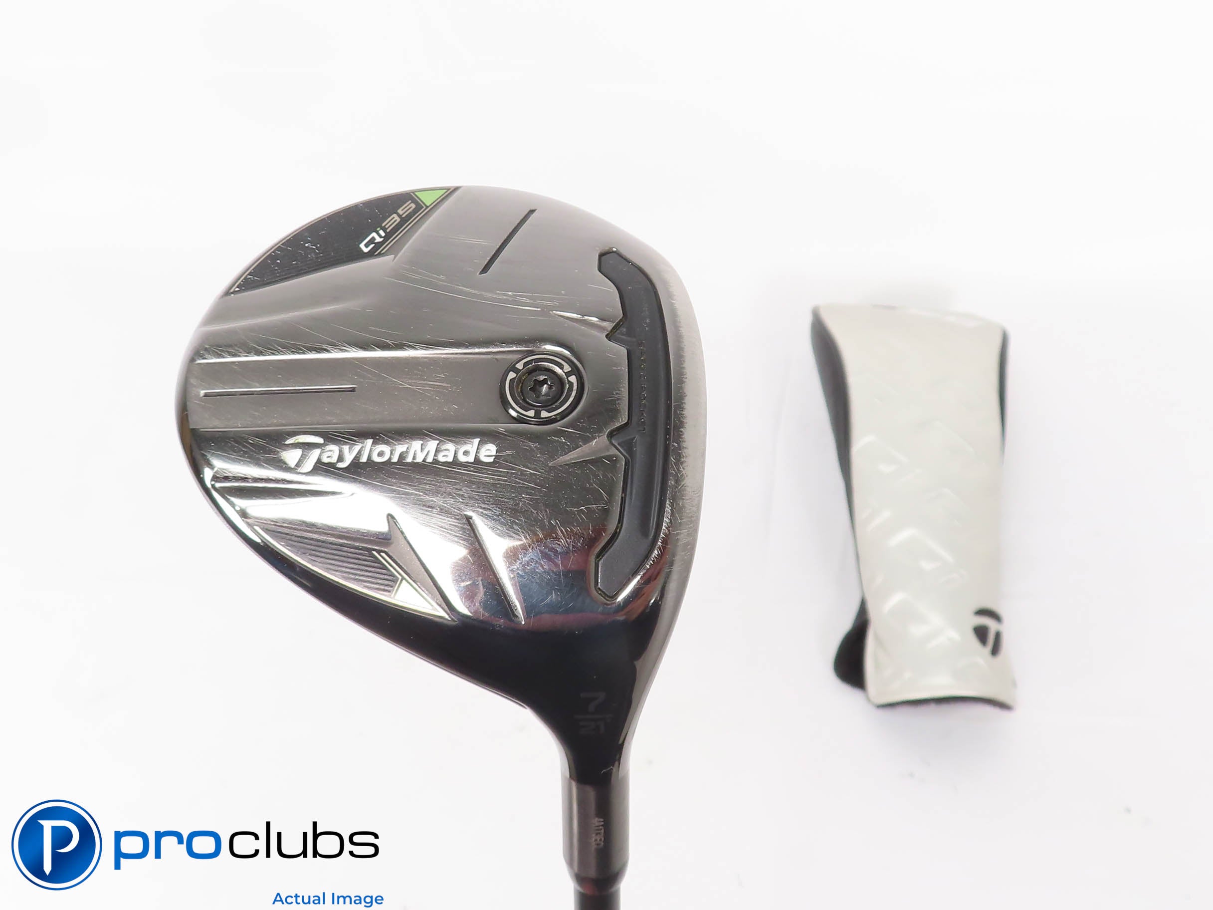 TaylorMade Qi35 21* 7 Wood w/ HC - Mitsubishi Diamana BB 73g Stiff Flex - 467600