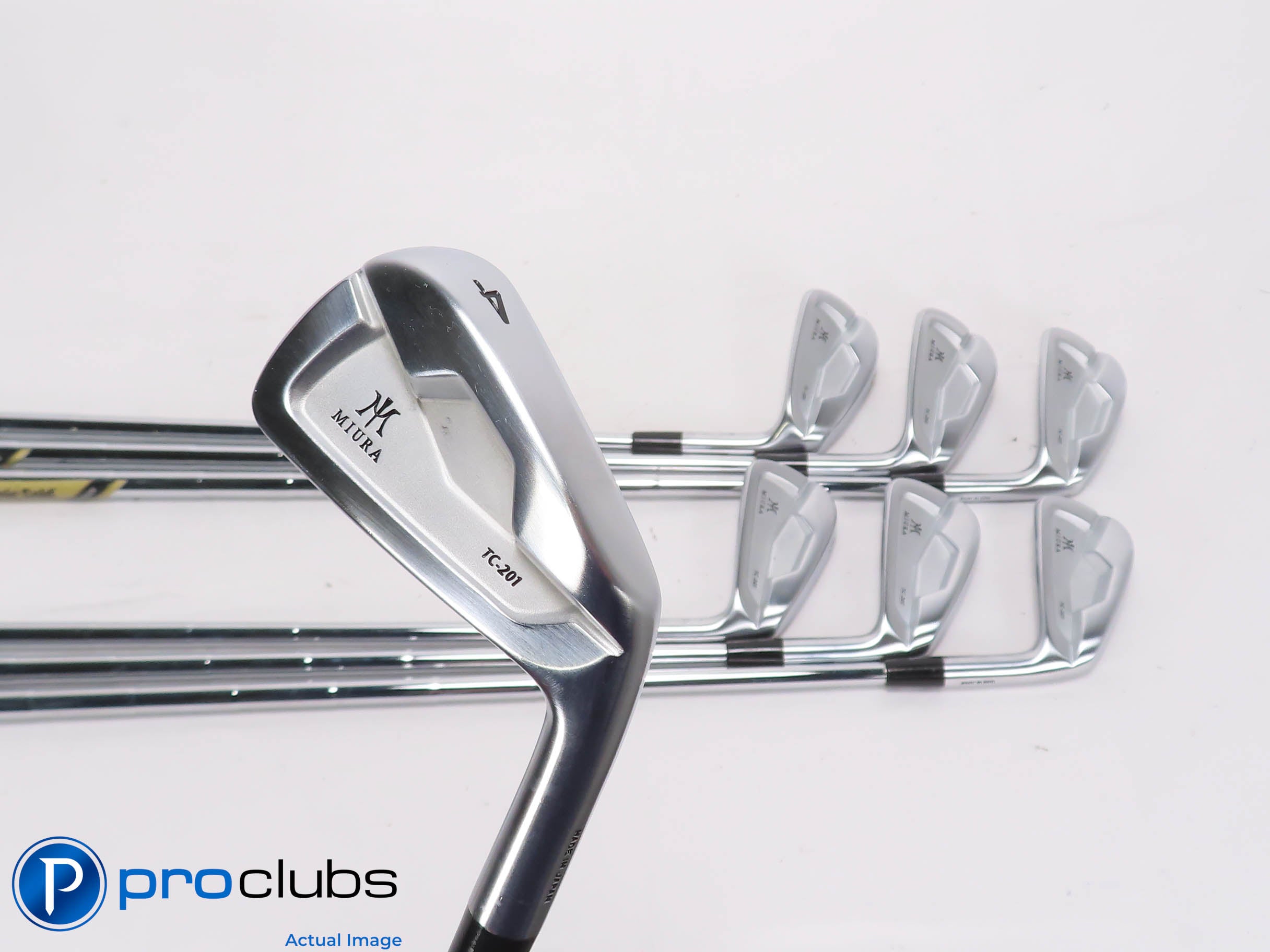 Nice MIURA TC-201 4-PW IRON SET - DG XSeven TX-Flex Steel +1/2" 467479