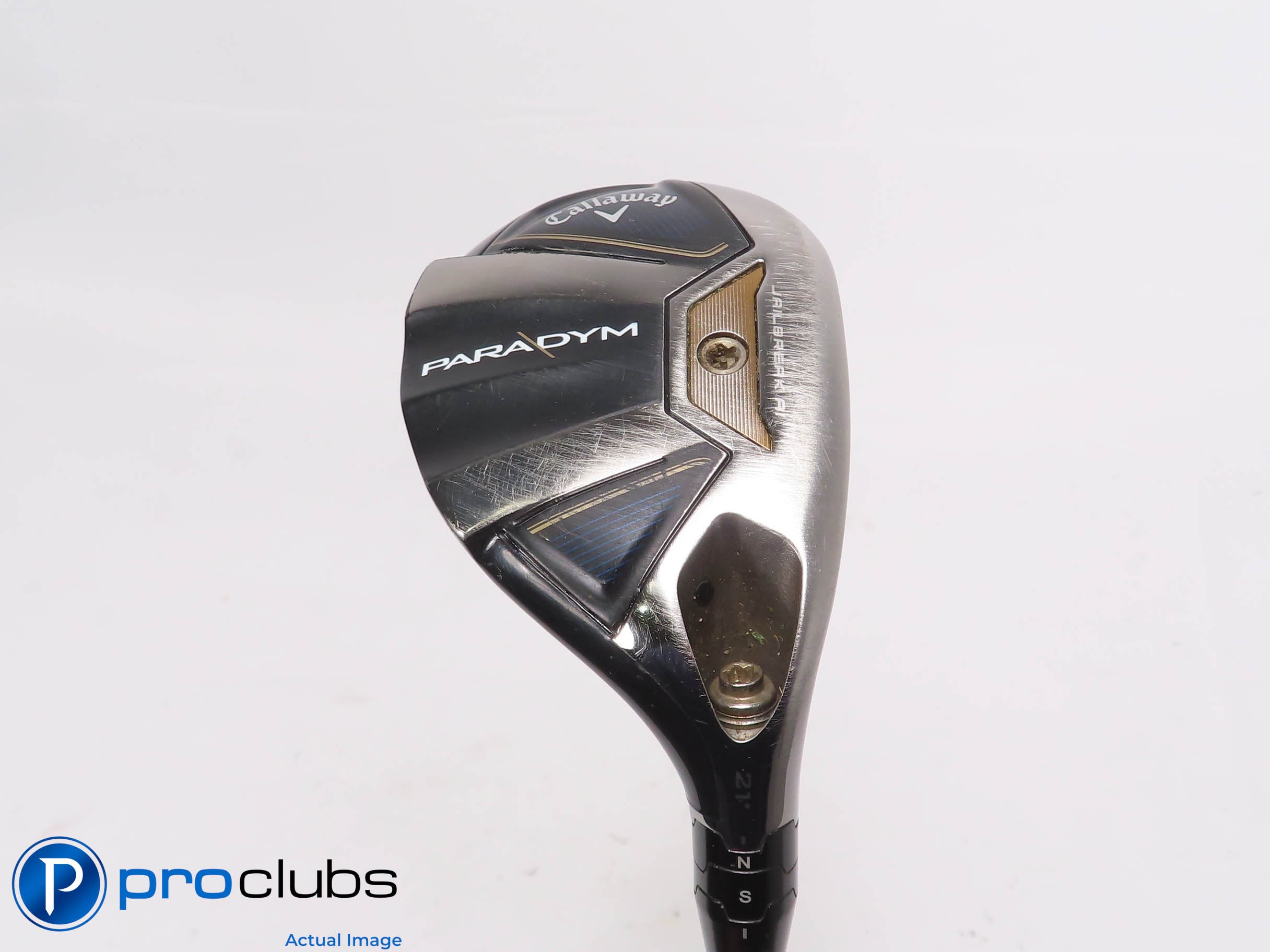 Callaway Paradym 21* 4 Hybrid - Gen4 HZRDUS Silver 65g 5.5 Regular Flex #467572