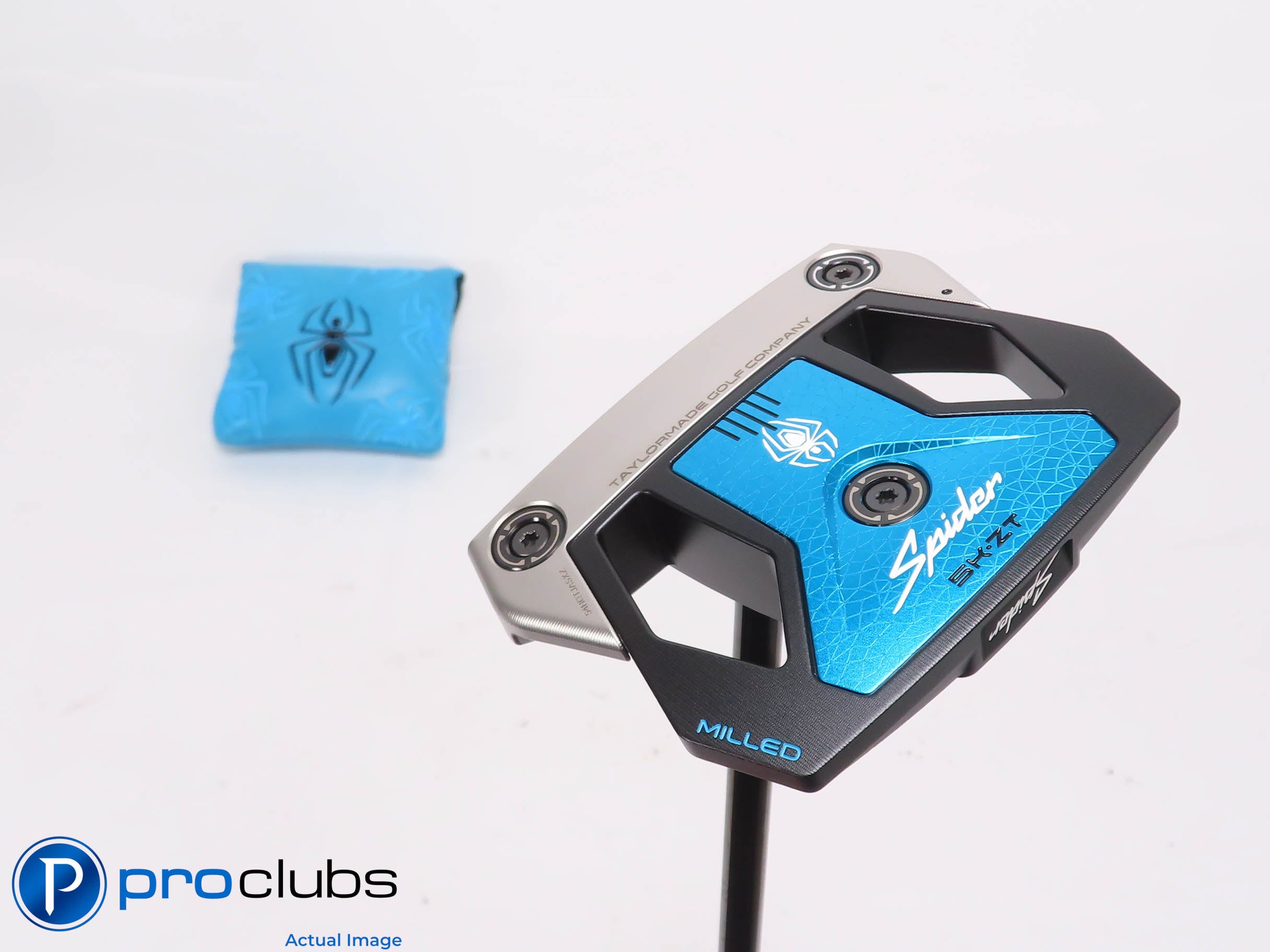 New! Left Handed TaylorMade Spider 5K-ZT 35" Putter w/Cover #467608