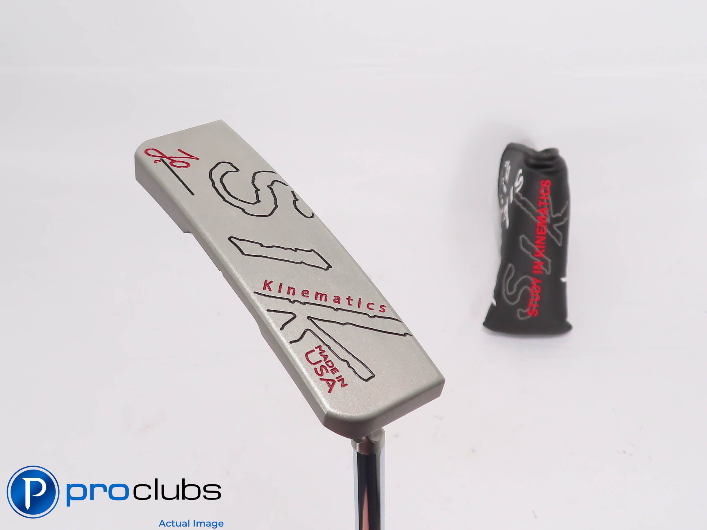 Mint! SIK Jo C-Series 33" Chrome Putter w/Cover - 467590