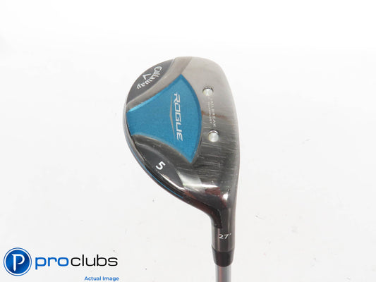 Ladies Callaway Rogue 27* 5 HYBRID - Aldila Quaranta 40 Ladies Flex 425129