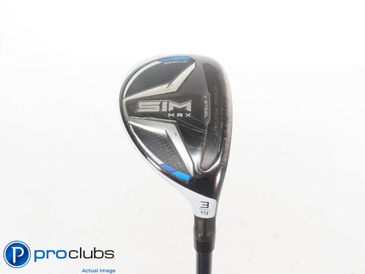 TaylorMade SIM MAX 19* 3 HYBRID - Ventus Blue 6-R Regular Flex 423764