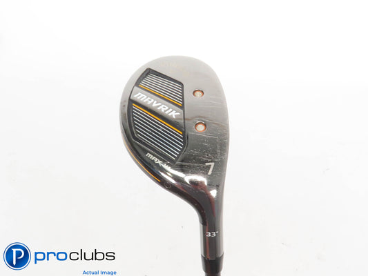 Ladies Callaway MAVRIK MAX W 33* 7 HYBRID - Helium Black 50 Ladies Flex 425022