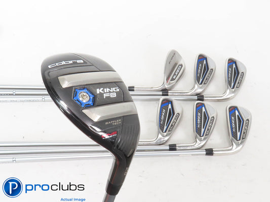 Cobra KING F8 ONE Length 5H, 6-PW,GW IRON SET Rogue Regular Flex Graphite 425114