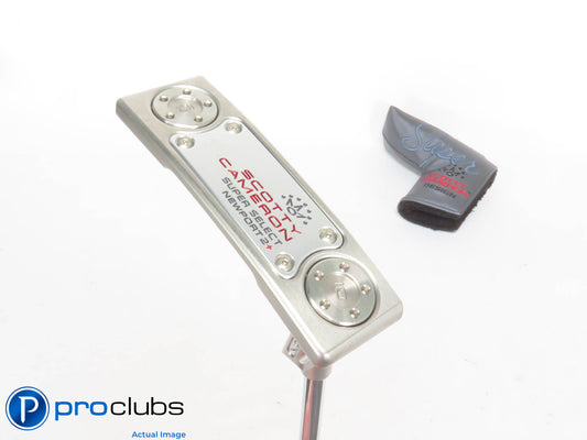 Nice Scotty Cameron 2023 Super Select NEWPORT 2+ 35" PUTTER w/Cover 425399