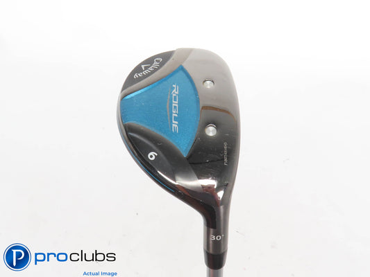 Ladies Callaway Rogue 30* 6 HYBRID - Aldila Quaranta 40 Ladies Flex 425128