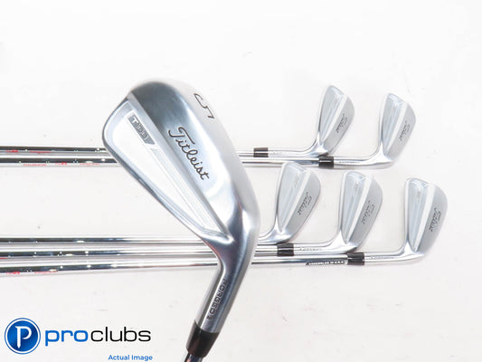 Nice Titleist '23 T100 5-PW IRON SET - Modus 105 Stiff Flex Steel -1/2" 425040