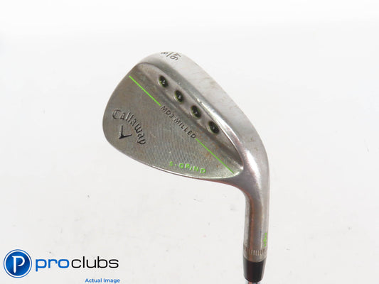 Callaway MD3 Quad Dot S-Grind 46*(8*) RAW Wedge - N.S. Pro WV125 Wedge - 424762