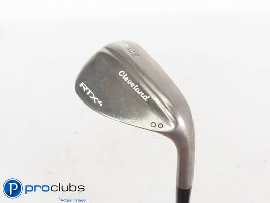 Cleveland RTX-4 RAW 52*(10*) Wedge MID-Grind - KBS $Taper 130g X-Flex #424994