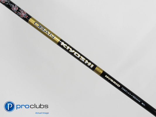 New OBAN KIYOSHI Black Hybrid 90 04 Stiff Flex Hybrid Shaft .370 Tip #425378