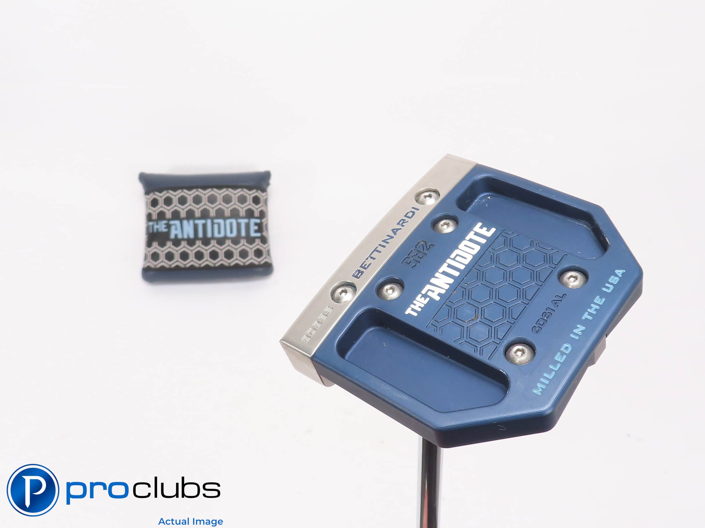 Nice Left Handed Bettinardi THE ANTIDOTE SB2 ZeroTorque 32.5" PUTTER w/HC 467646