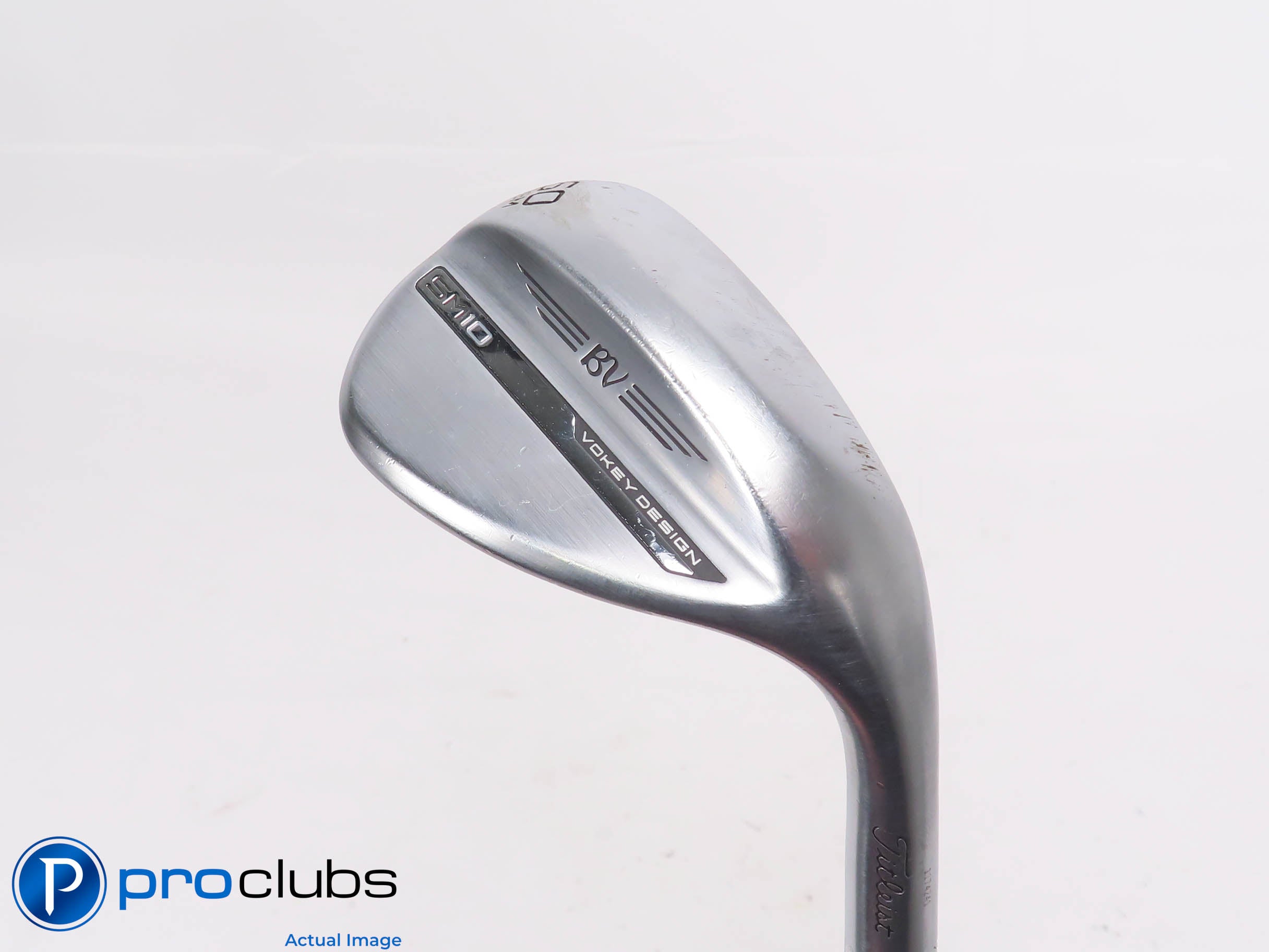 Titleist Vokey SM10 Chrome 60*(8*) Wedge M-Grind - Vokey Wedge Flex - 467821