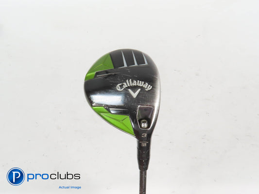 Callaway RAZR FIT XTREME 15* 3 WOOD - Aldila Trinity 75 Stiff Flex 425415