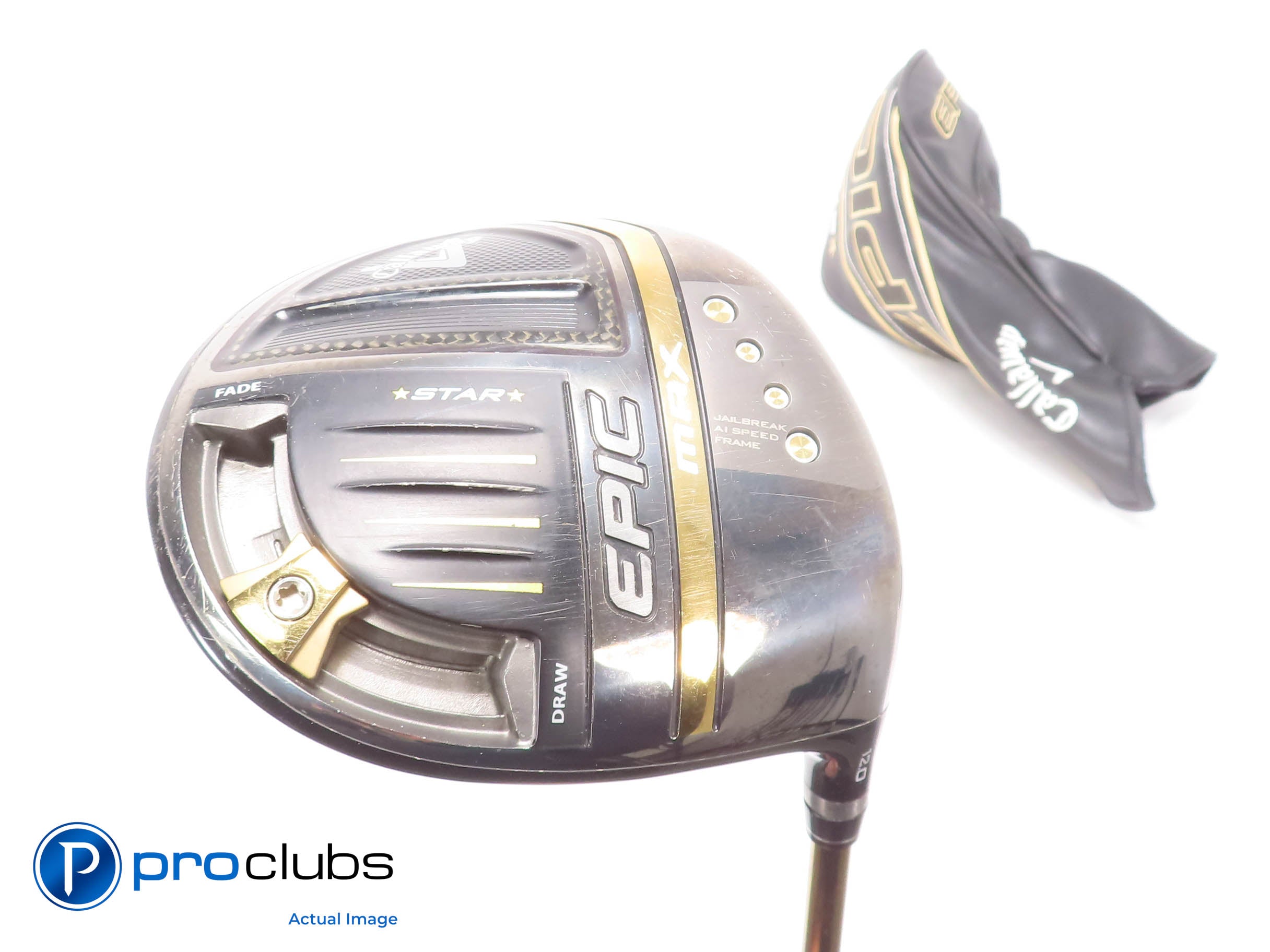 Ladies Callaway Epic MAX STAR 12* DRIVER w/Cover UST ATTAS 30 Ladies Flex 467715